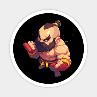 Street Fighter Zangief Art Magnet